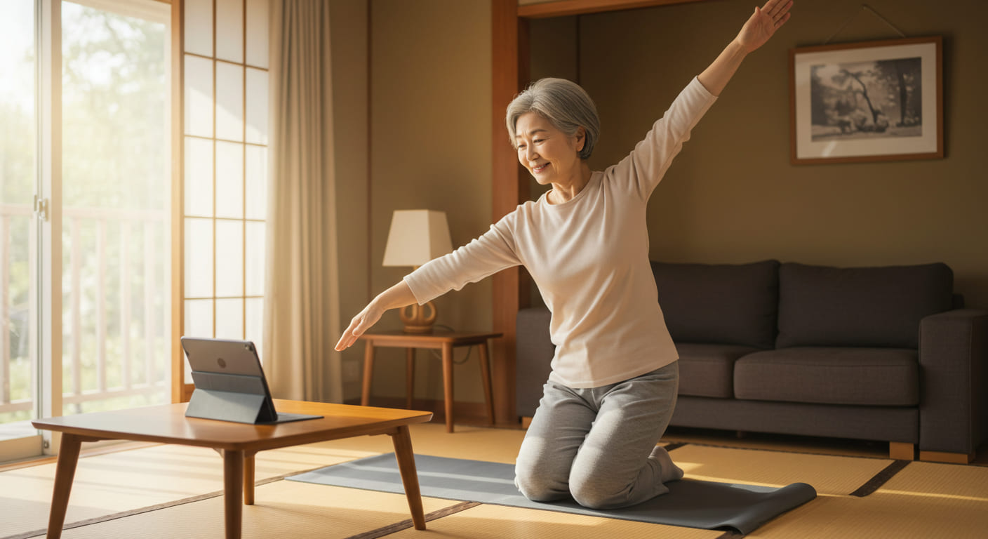 シニア世代のオンラインパーソナルジム活用法|60代からの健康づくり